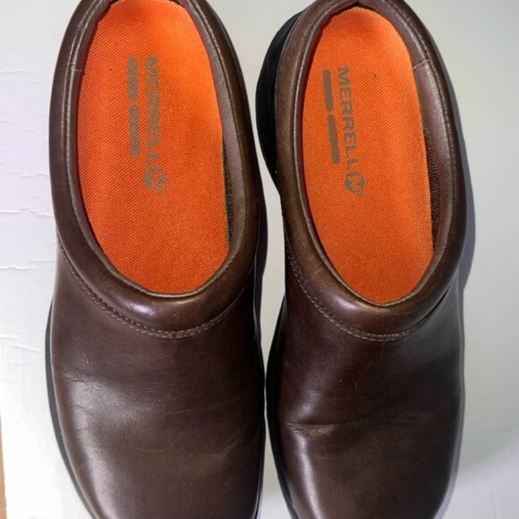 Merrell Primo Chill Brown Leather Slip On Shoes Women's 8.5 GS5‎ - Picture 8 of 10